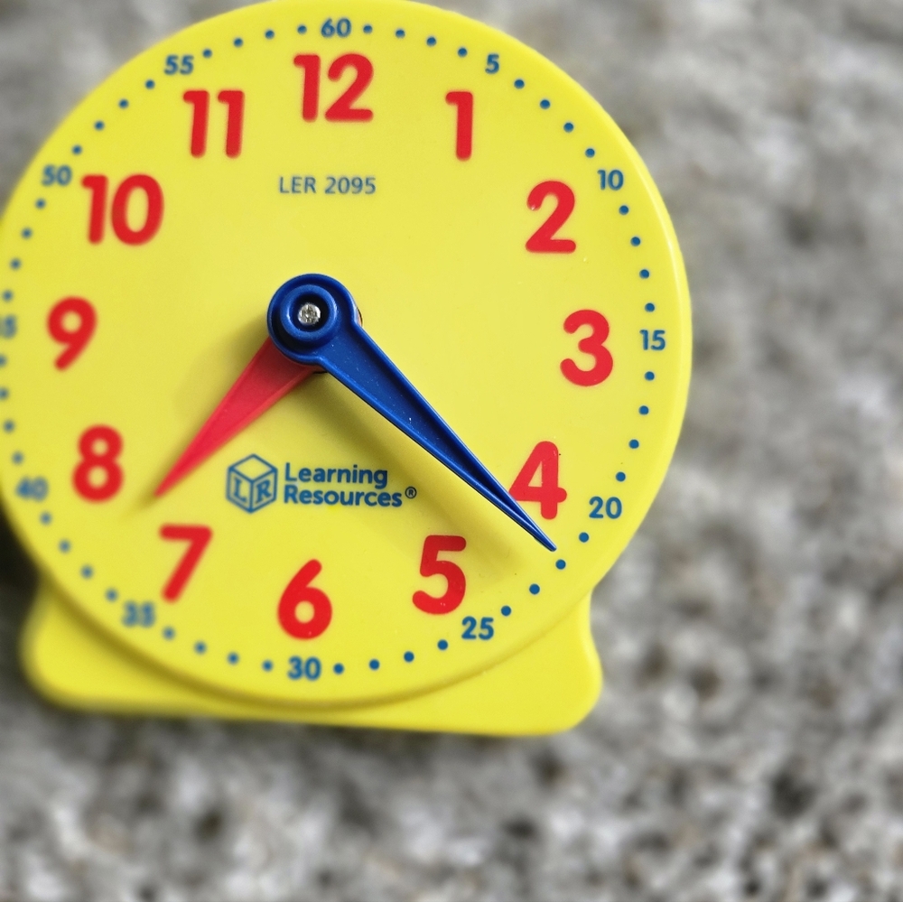 Learning Resources Time Activity Set - Yellow - Picture 6 of 10